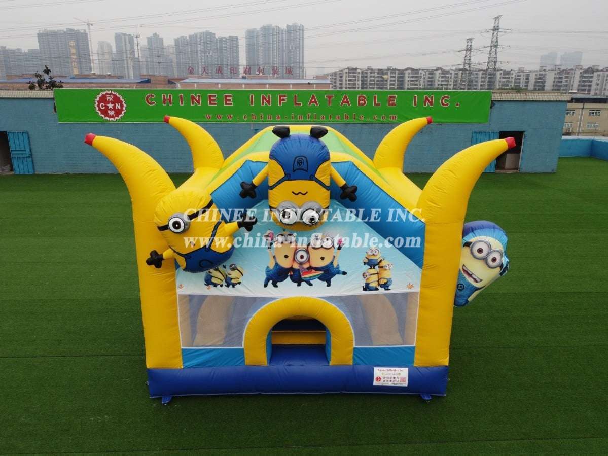 T23429 Inflatable Minion Bouncer Despicable Me Combo Chinee