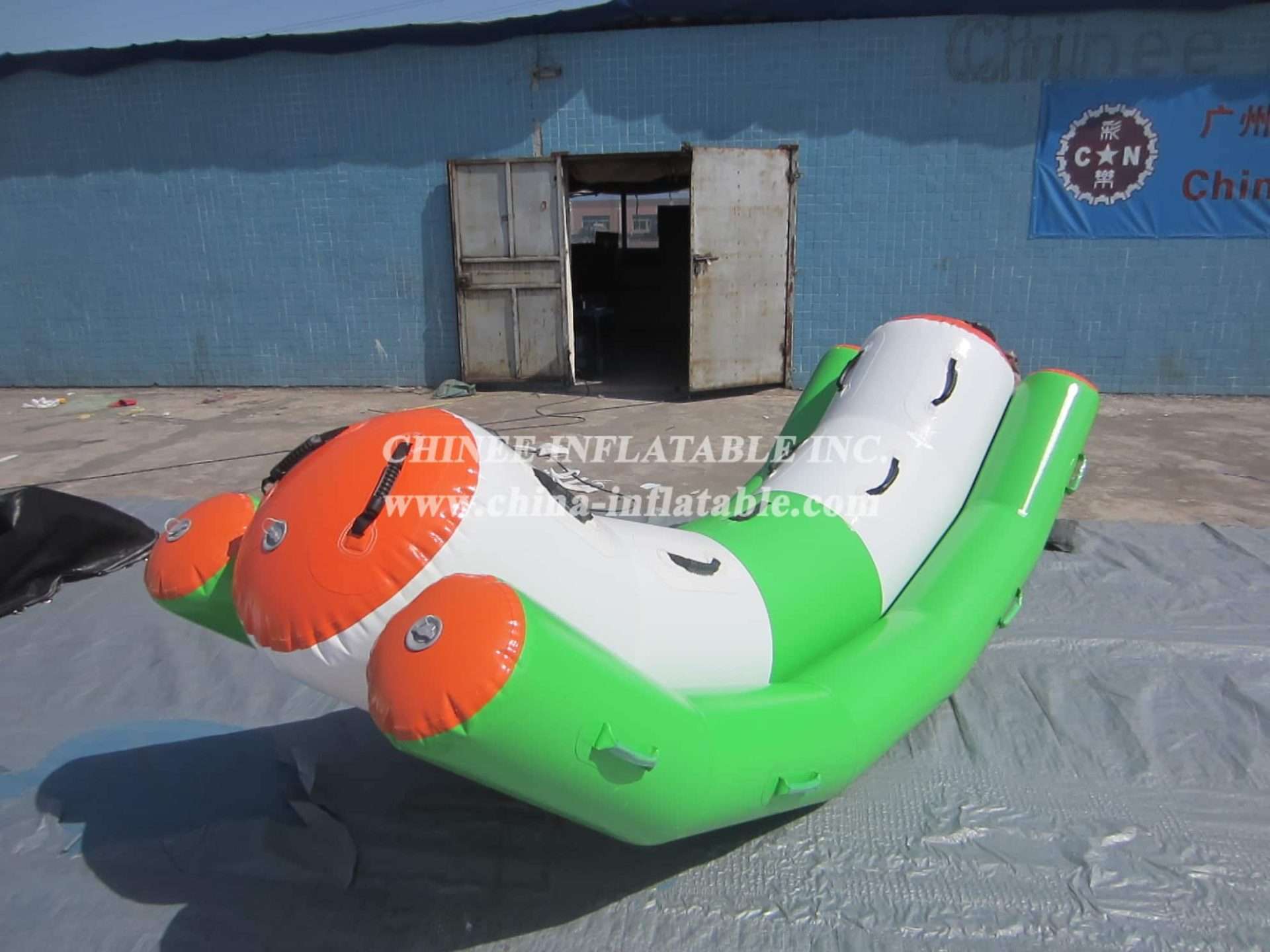T10-123 Double Rocker Inflatable Water Sport Games For Kids Party ...