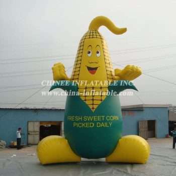 Dibujos animados1-652 Planta de maíz Dibujos animados hinchables