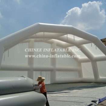 Tenda1-282 Tenda insuflável gigante para exterior Tenda branca