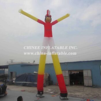 D2-153 Bailarina hinchable de doble pierna