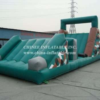 T7-403 Military Style Inflatable Obstacles Courses