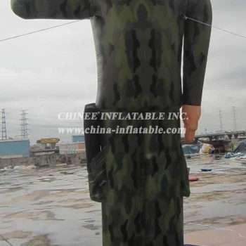 Cartoon2-098 Cartoni gonfiabili giganti per esterni, altezza 6 metri