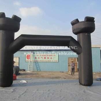 Arch2-020 Black Advertising Inflatable Arches