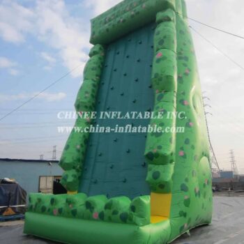 T11-239 Outdoor Inflatable Sport Game Inflatable Rock Climbing Wall
