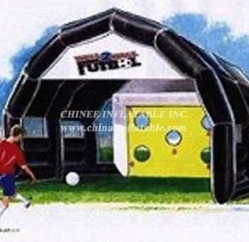 T11-136 Inflatable football shoot out game