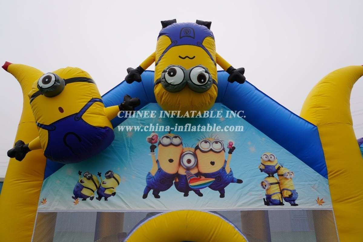 T23429 Inflatable Minion Bouncer Despicable Me Combo Chinee
