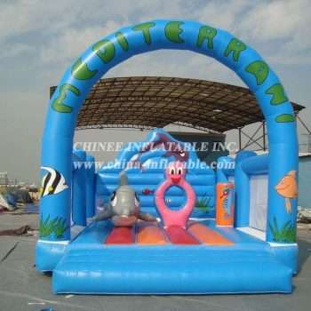 T2-3071 Undersea World Inflatable Bouncers