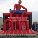 T7-172  Spider-Man
 Superhero Inflatable Obstacles Courses