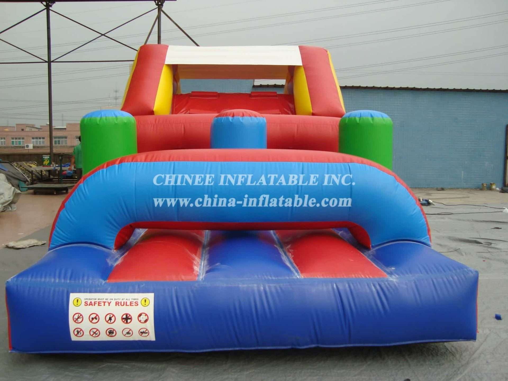 T7-312 Colorful Inflatable Obstacles Courses - Imagem 3