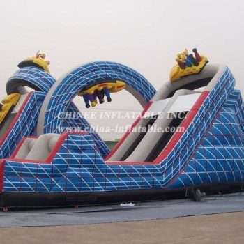 T6-333 Inflatable Slides Roller Coaster Giant Slide