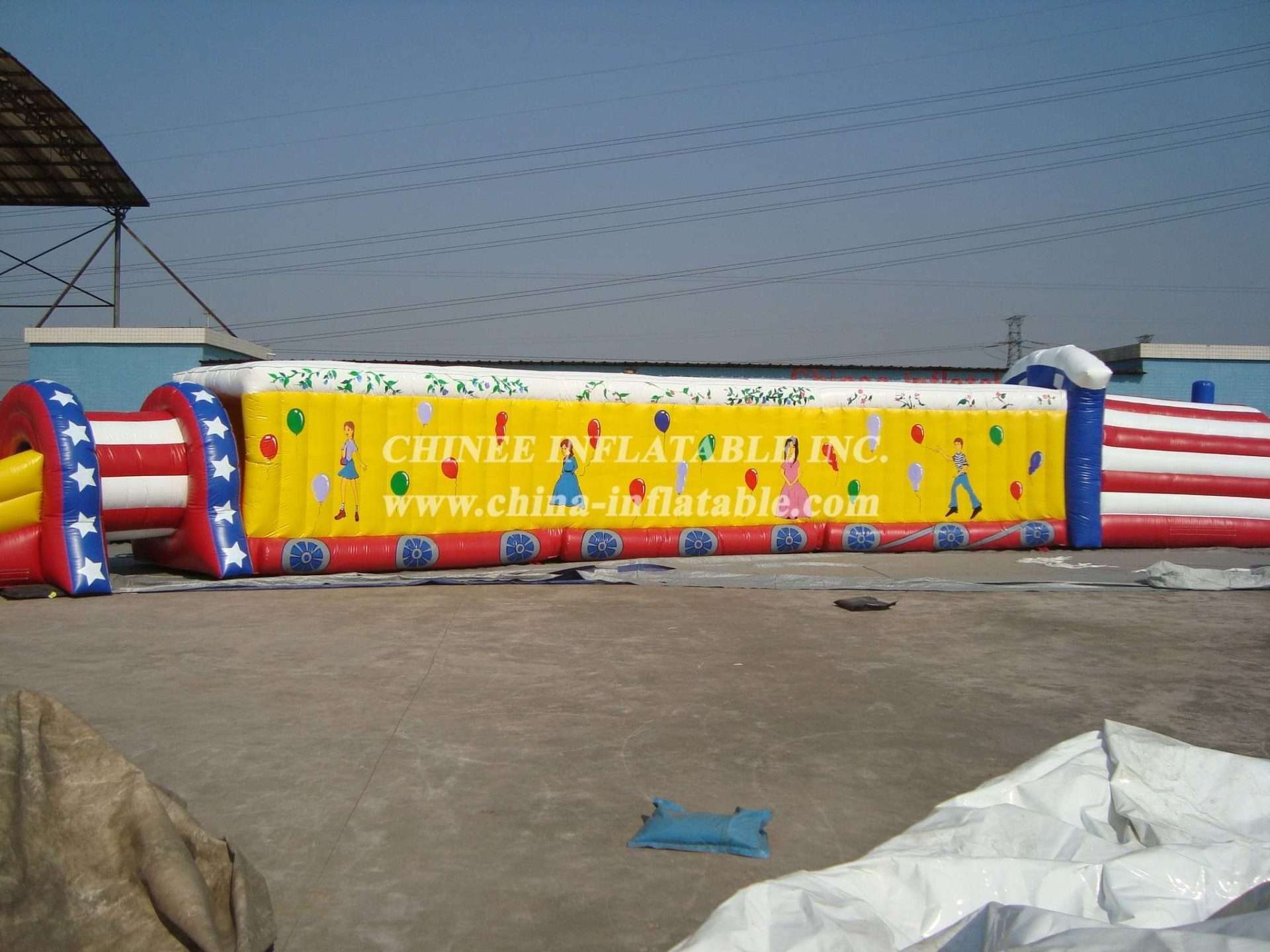 Tunnel1-20 American Style Inflatable Tunnel - Immagine 4