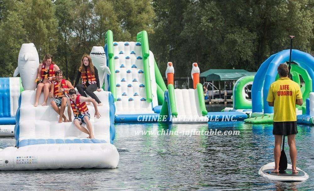S31 Parque Acuático Hinchable Aqua Park Water Island De Chinee Inflatables