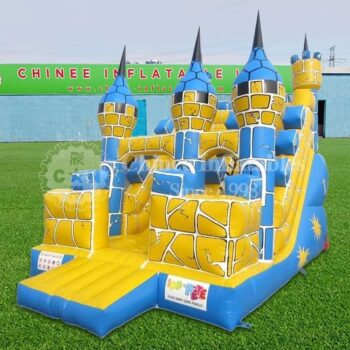 H2-1437 Children's castle inflatable slide