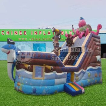 H2-1444 Octopus inflatable slide