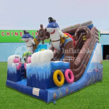 H2-1445 Ocean pirate inflatable slide