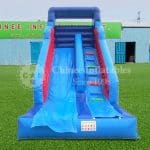 H2-1470  Coconut tree inflatable slide