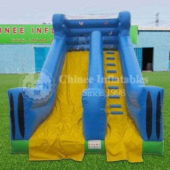 H2-1476 Cartoon elephant inflatable slide