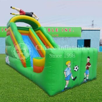 H2-1478 Children's football inflatable slide