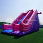 H2-1540 Pink inflatable dry slide