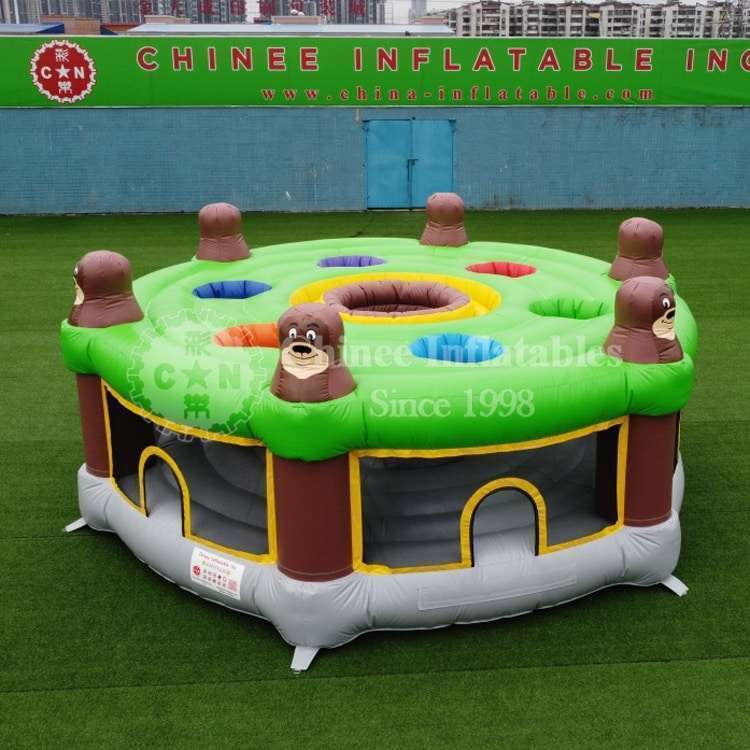 Mechanical 7m Wipe Out Games, Inflatable Meltdown Games,inflatable