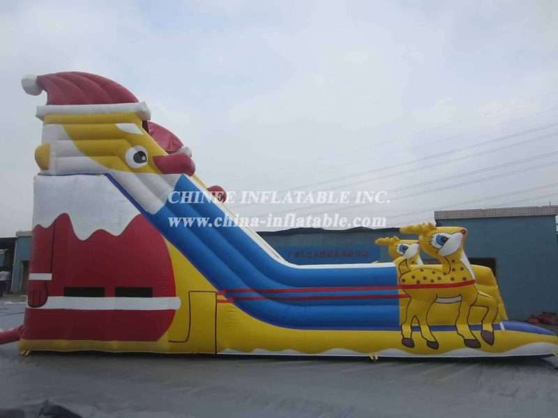 T8-305 Christmas Inflatable Slide - Image 3