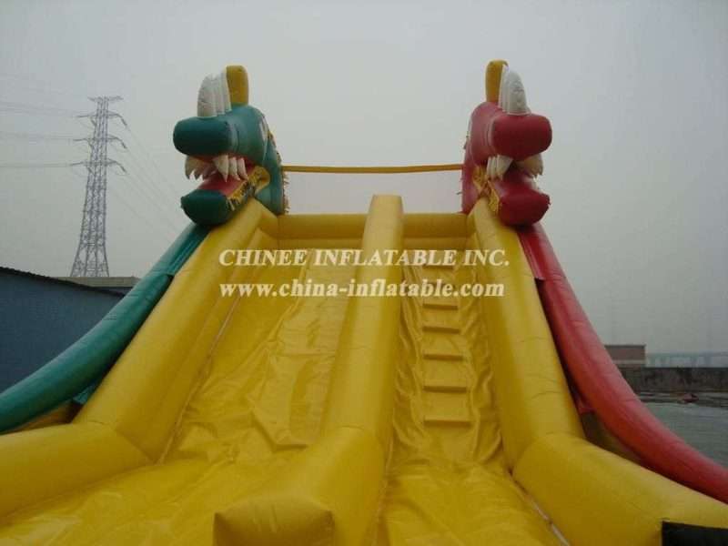 T8-131 Two Dragons Inflatable Slide - Image 3