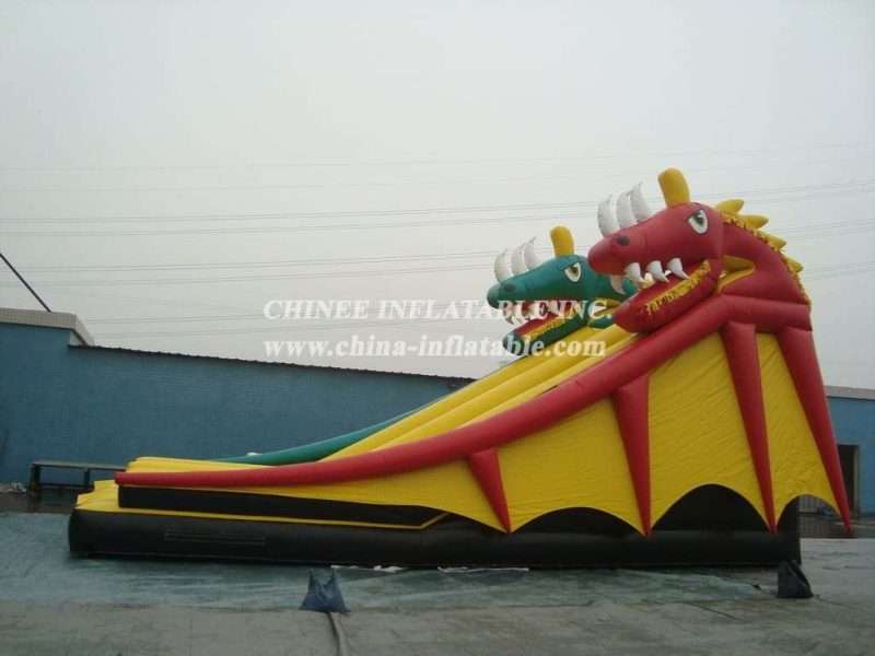 T8-131 Two Dragons Inflatable Slide - Image 2