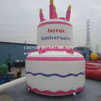 S4-215 Gonflable publicitaire pour fête d'anniversaire