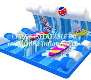 Jeux sportifs gonflables