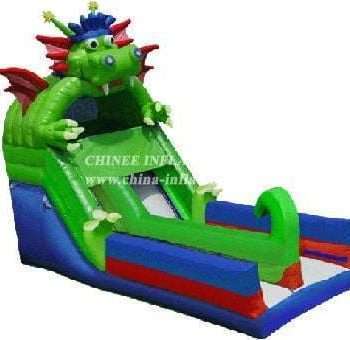 T8-120 Dinosour Inflatable Slide for Kid