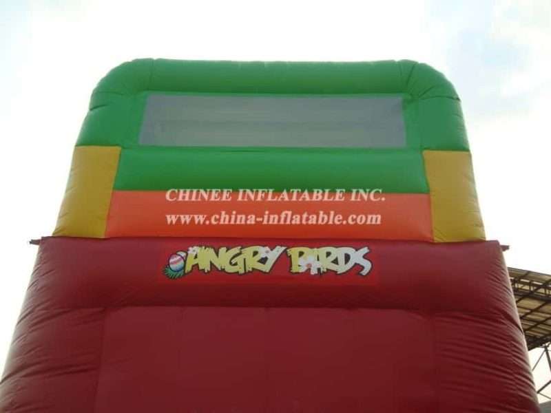 T8-122 Angry Birds Inflatable Slide - Image 4