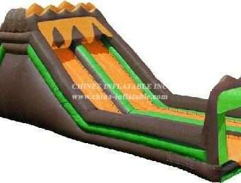 T8-130 Jungle Themed Inflatable Slide