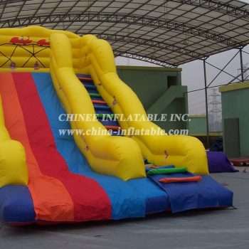 T8-171 Colorful Giant Inflatable Slide for Kids Adults