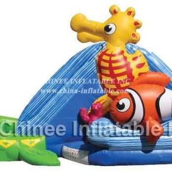T8-222 Undersea World Inflatable Slide