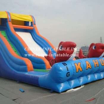 T8-345 Undersea World Giant Inflatable Dry Slide for Kids Adult