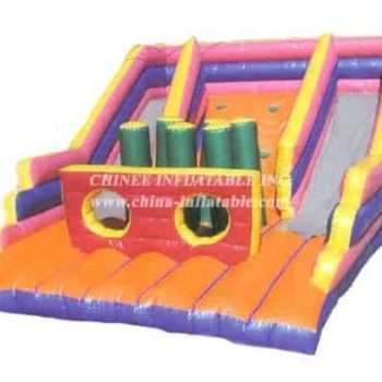 T8-476 Giant Colorful Inflatable Dry Slide for Kid and Adult