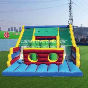T8-477 Colorful Giant Inflatable Dry Slide for Kids and Adults