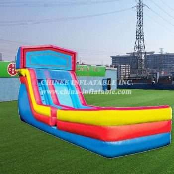 T8-519 Colorful Giant Inflatable Dry Slide