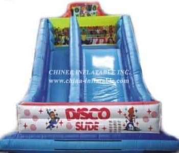 T8-682 DISCO Inflatable Dry Slide for Children