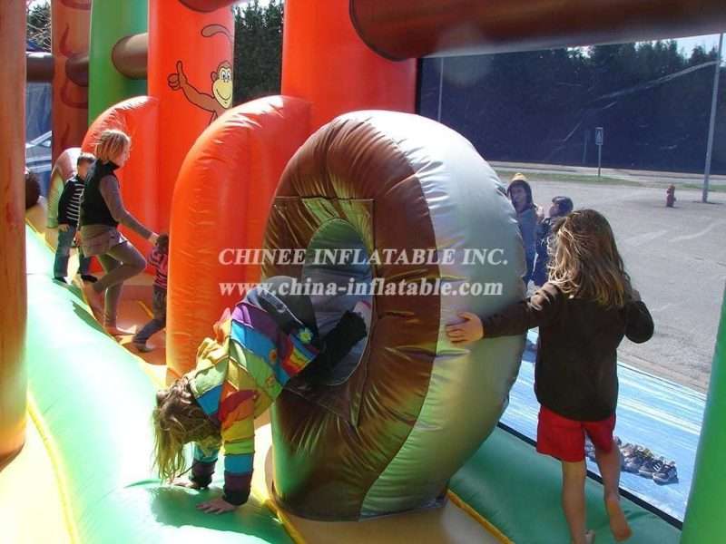 T6-703 FORT APACHE JEU INFLATABLE 15m - Image 13