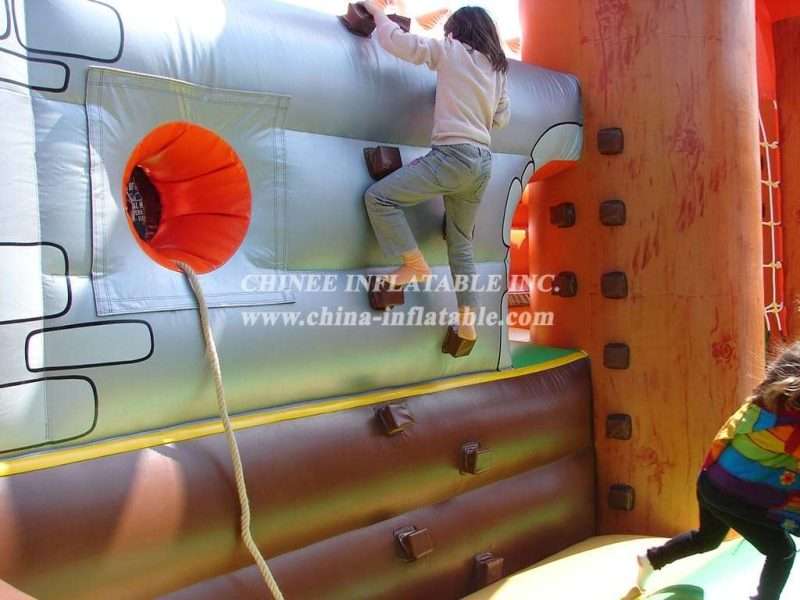T6-703 FORT APACHE JEU INFLATABLE 15m - Image 14