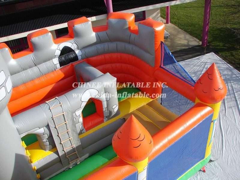 T6-703 FORT APACHE JEU INFLATABLE 15m - Image 4
