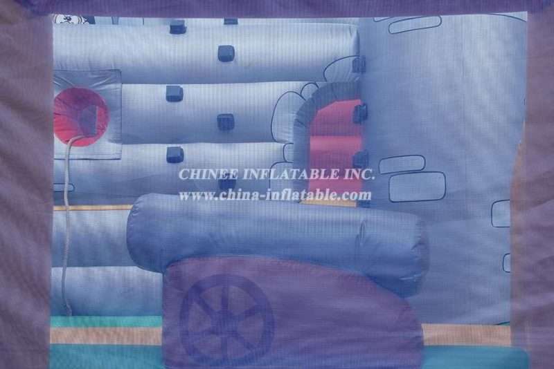 T6-703 FORT APACHE JEU INFLATABLE 15m - Image 9
