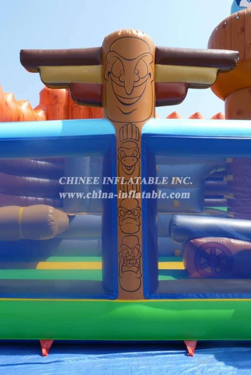 T6-703 FORT APACHE JEU INFLATABLE 15m - Image 21