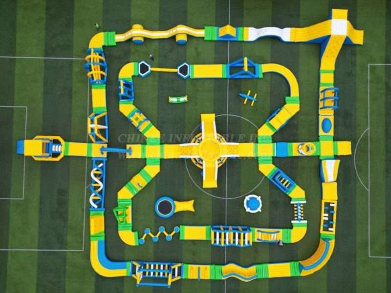 S78 Inflatable Water Park Aqua Park Water Island - Image 6