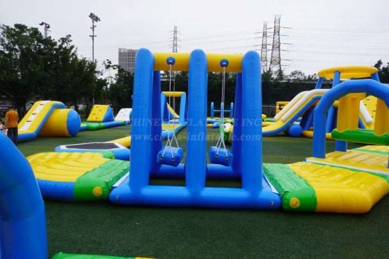 S78 Inflatable Water Park Aqua Park Water Island - Image 9
