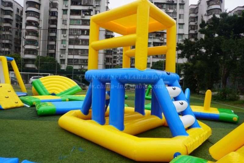 S78 Inflatable Water Park Aqua Park Water Island - Image 11
