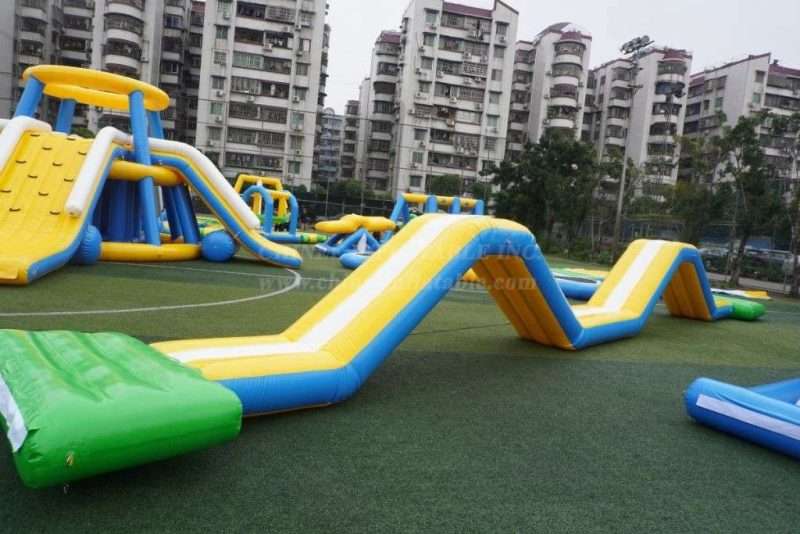 S78 Inflatable Water Park Aqua Park Water Island - Image 13