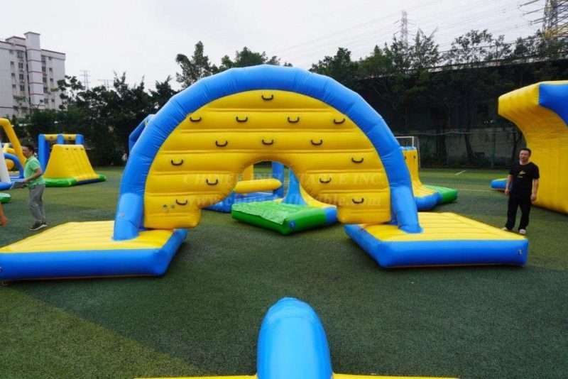 S78 Inflatable Water Park Aqua Park Water Island - Image 17